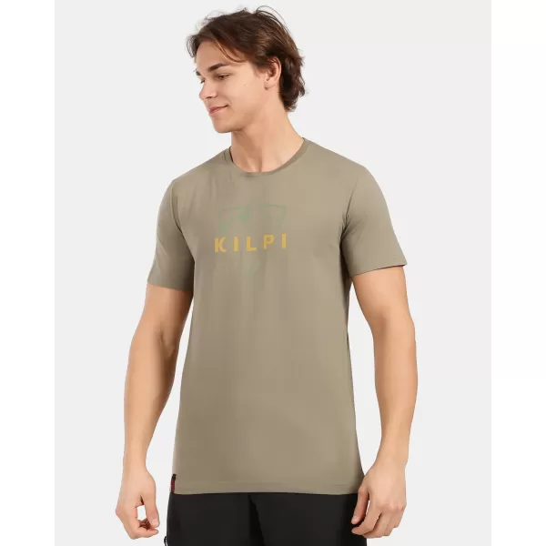  Herren-T-Shirt KILPI DISCOVER-M 1M0372KI KHAKI 