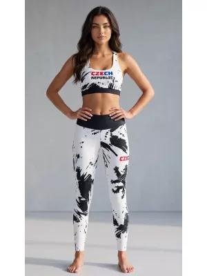 Damen Premium Long Funktionsleggings (neue Größen) ALTISPORT VOJ/ALW036LEG05 ABSTRAKTION