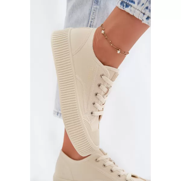  Damen-Sneaker BIG STAR SHOES TT274271 BEIGE 