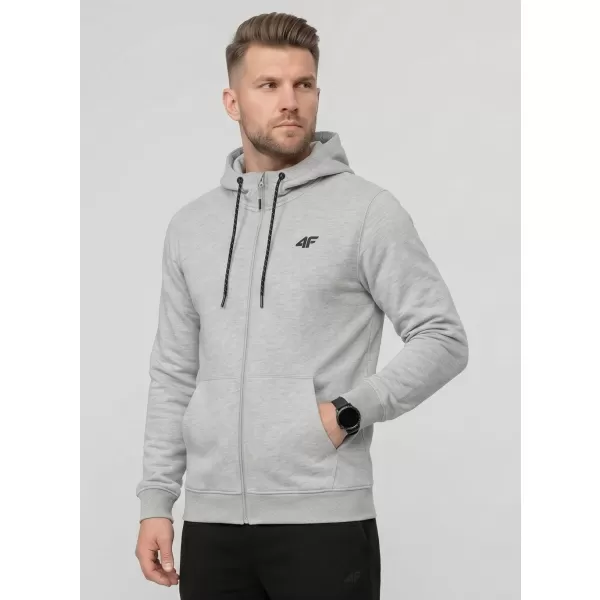  Herren-Sweatshirt 4F WMM00TSWSM2550 KALTE HELLGRAUE MELANGE 