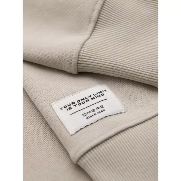  Herren-Sweatshirt OMBRE OM-SSBN-0271 HELLBEIGE 