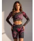 Premium-Overknee-Leggings für Damen (neue Größen) ALTISPORT VOJ/ALW082LEG06 SCHWARZ