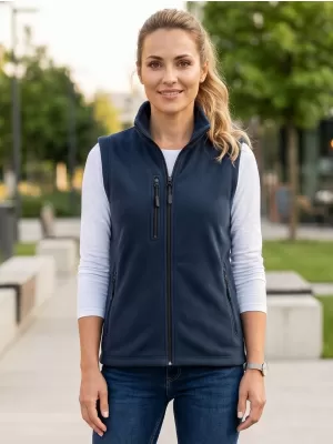 Fleeceweste für Damen MALFINI EXIT W-525 MARINEBLAU