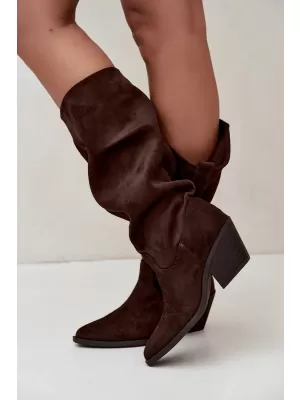 Damenstiefel BOTO CLS-626 SCHOKOLADE