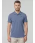 Herren-T-Shirt mit Kragen 4F WMM00TPTSM0770 DENIM