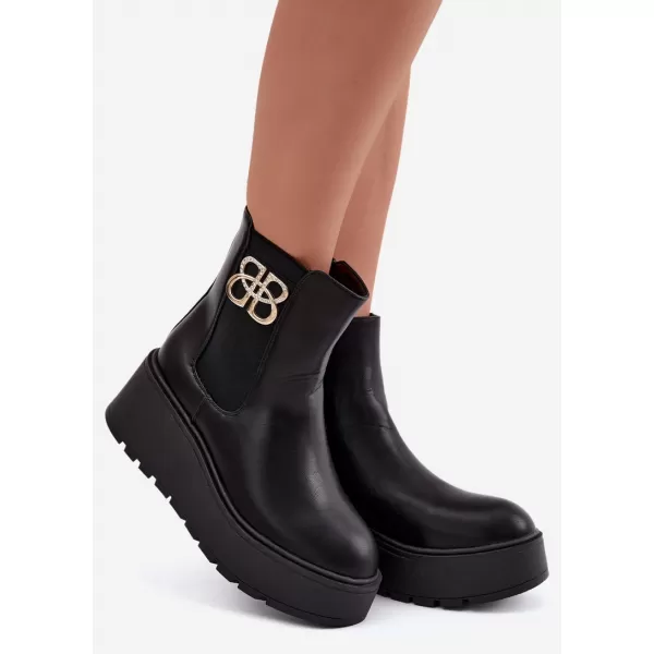  Damenschuhe BOTO NS573 SCHWARZ 