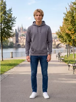 Herren-Sweatshirt ALTISPORT NP/ALMST44001 SCHIEFERGRAU