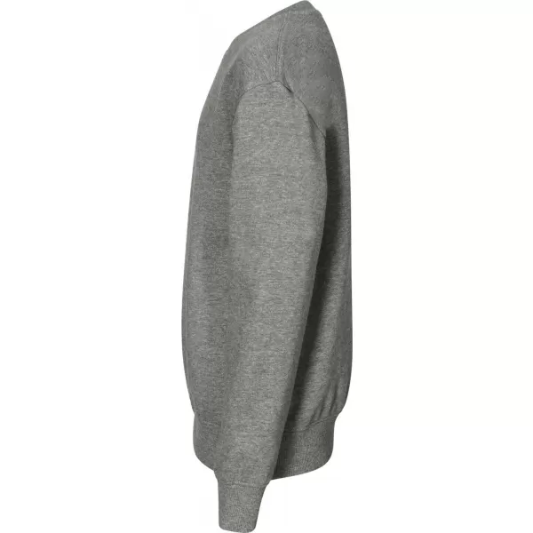  Kinder-Sweatshirt MALFINI CREW 427 DUNKELGRAUE HIGHLIGHTS 