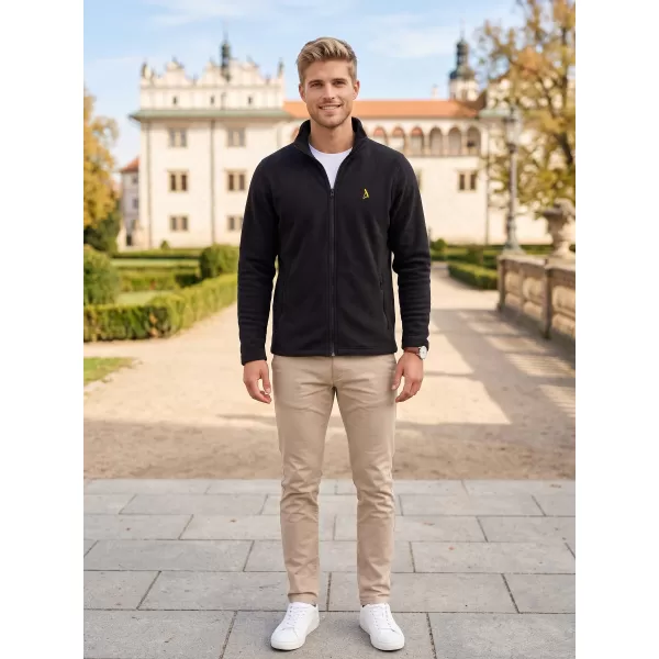  Fleece-Sweatshirt für Herren ALTISPORT ALM002852 SCHWARZ UND GOLD 