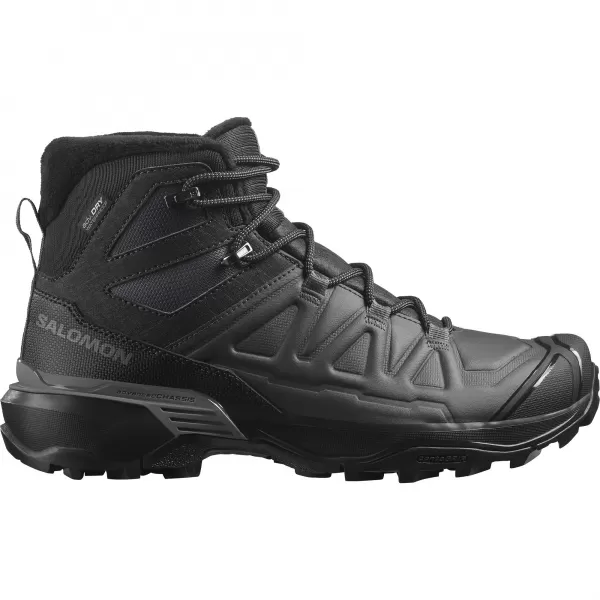  Damenschuhe SALOMON X ULTRA SNOWPILOT WATERPROOF L47585900 SCHWARZ/ASPHALT/CASTLEROCK 