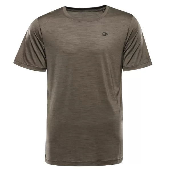  Herren-T-Shirt ALPINE PRO BASIK STEINGRAU 