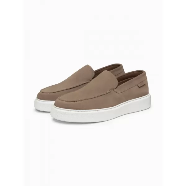  Herren-Stiefeletten OMBRE OM-FOCS-0246 DUNKELBEIGE 
