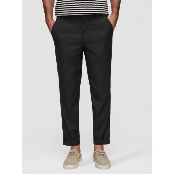 Chino-Hose für Herren OMBRE P1525 SCHWARZ 