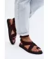 Damensandalen D&A CR61-3049 KAFFEE