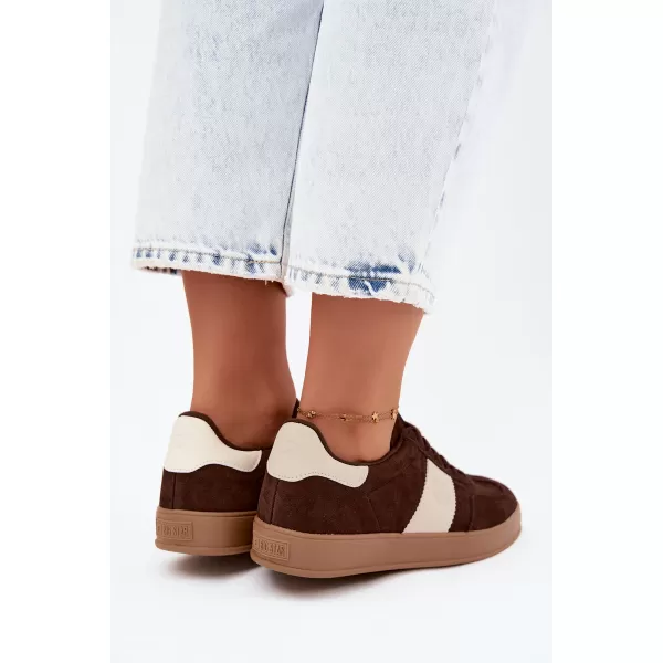  Damen-Sneaker BIG STAR SHOES UU274008 BRAUN/BEIGE 