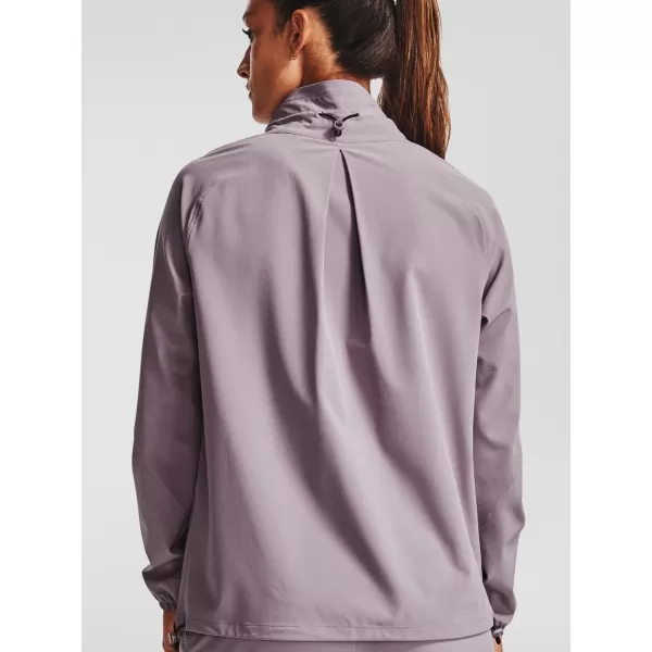  Damenjacke UNDER ARMOUR RECOVER WOVEN JACKET 1351928-585 LILA 