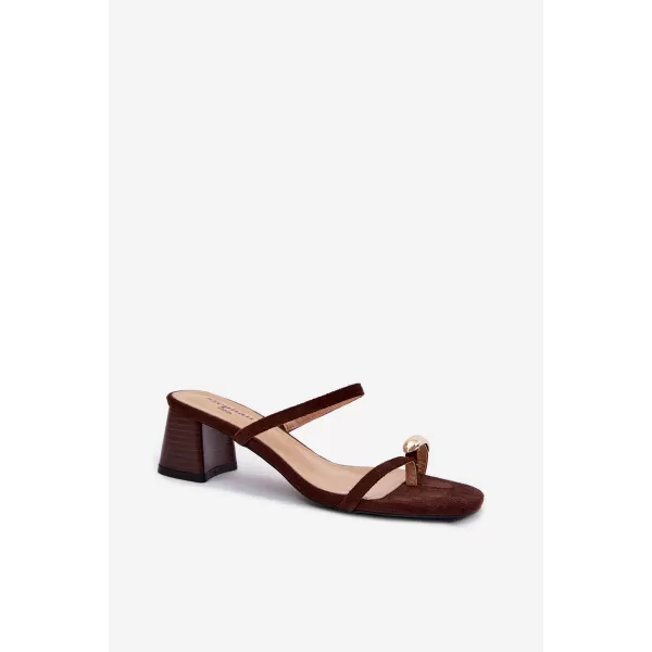  Damenhausschuhe BOTO 22-391 BRAUN 