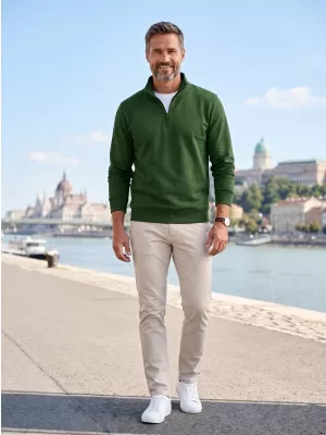 Herren-Sweatshirt MALFINI SUMMIT 429 FLASCHENGRÜN