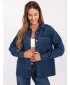 Damenhemd SUBLEVEL D80026BI11280M314 DUNKELBLAU