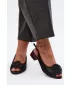 Damensandalen D&A CR61-3030 SCHWARZ