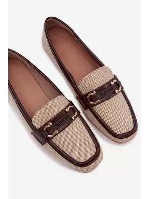 Damenmokassins BOTO H8-515 LEINEN