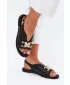 Damensandalen EVENTO 25SD35-8775 SCHWARZ