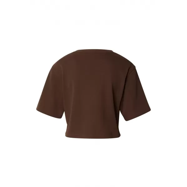  Damen-T-Shirt URBAN CLASSICS TB8288 BRAUN 