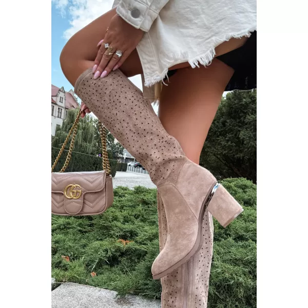  Damenstiefel S.BARSKI HY62-8122 BEIGE 