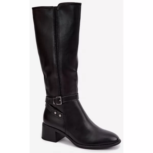  Damenstiefel SERGIO LEONE KZ-07 SCHWARZ 