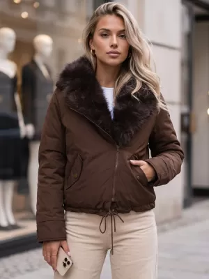 Damenjacke DSTREET TY6071 KARAMELL