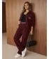 Damen-Set DSTREET AY1220 BURGUND