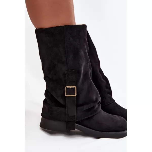  Damenstiefel BOTO MM-15 SCHWARZ 