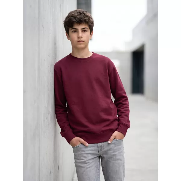  Kinder-Sweatshirt MALFINI CREW 427 GRANAT 