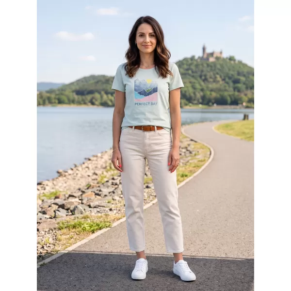  Damen-T-Shirt ALPINE PRO TERMESA 4 SPRIEßEN GRÜNE VARIANTE PB 