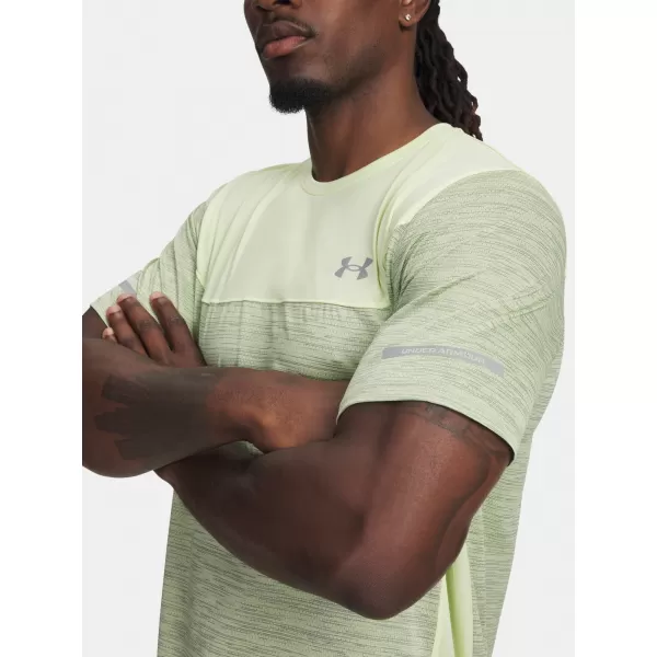 Herren-T-Shirt UNDER ARMOUR TECH UTILITY SS 6004965-391 GRÜN 