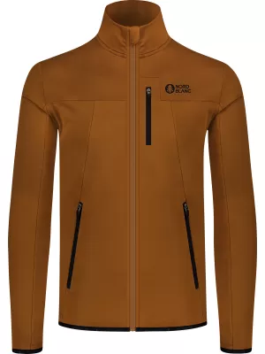 Powerfleece-Sweatshirt für Herren NORDBLANC MORASS NBSFM8335 BRAUN