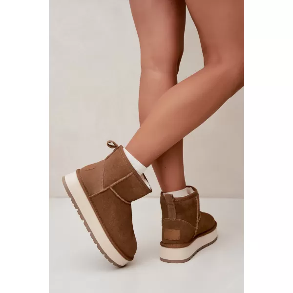  Damenschuhe BIG STAR SHOES UU274692 BRAUN/BEIGE 