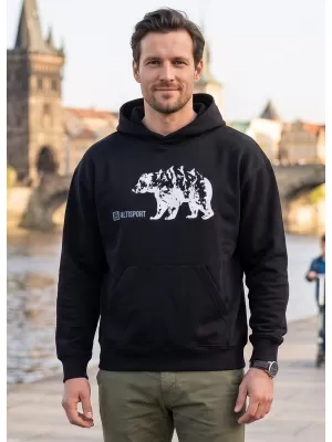 Herren-Sweatshirt ALTISPORT ALM193422 SCHWARZ
