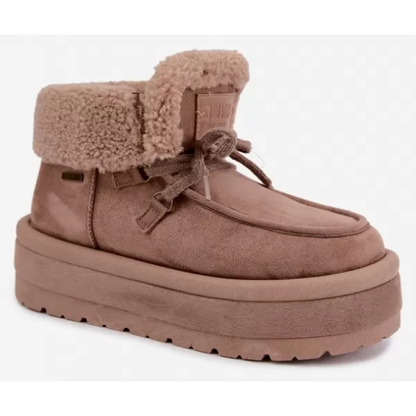  Schneemänner für Frauen BIG STAR SHOES UU274215 BEIGE 