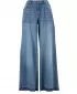 Damenhosen URBAN CLASSICS TB7712 MITTELTIEFBLAU GEWASCHEN