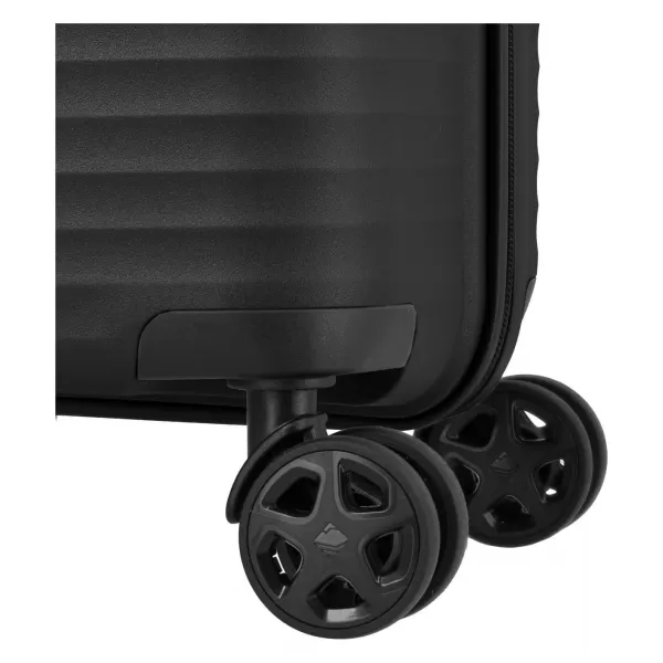  Koffer TRAVELITE AIR STRIPE 4W S EXP SCHWARZ 