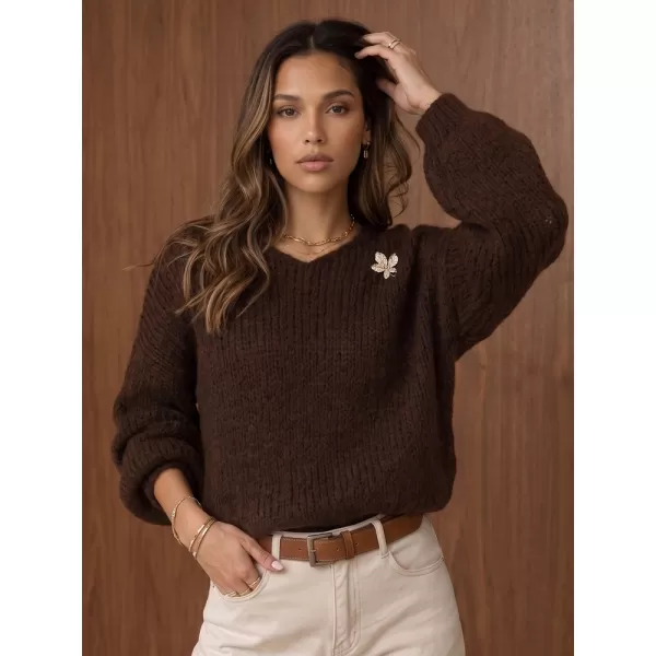 Damenpullover DSTREET MY2627 BRAUN 