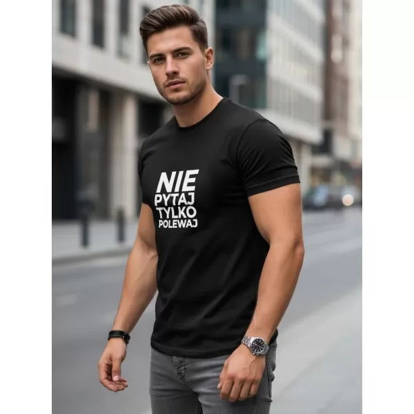  Herren-T-Shirt DSTREET NX0113R-BK SCHWARZ 