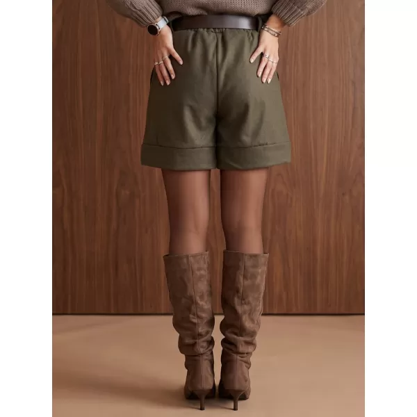  Damen-Shorts DSTREET SY0627 OLIVE 