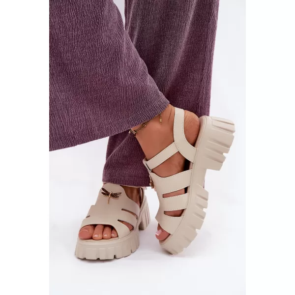  Damensandalen VINCEZA 79627 BEIGE 