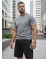 Herren-T-Shirt DSTREET RX5675 HELLGRAU