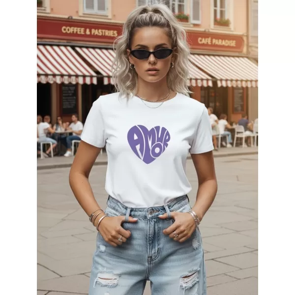  Damen-T-Shirt DSTREET NX8055RY-WH WEIß 