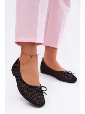 Ballerinas für Damen VINCEZA 62270 SCHWARZ