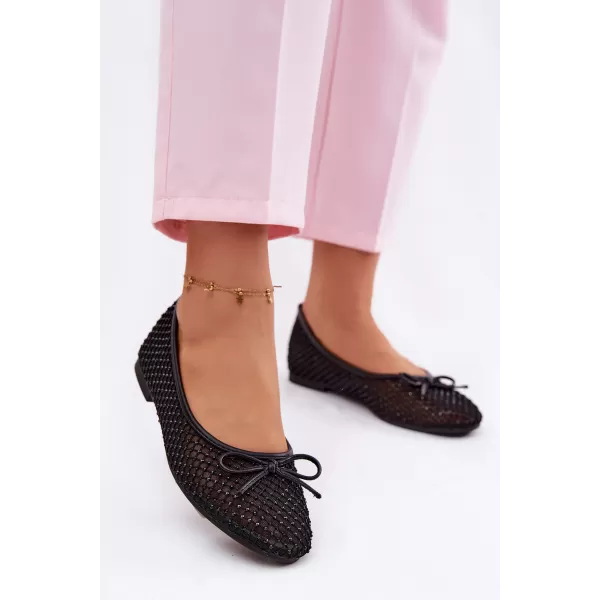  Ballerinas für Damen VINCEZA 62270 SCHWARZ 