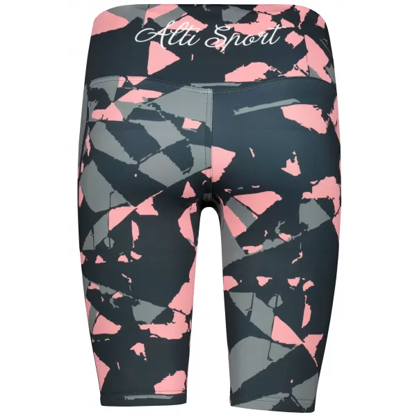  Premium-Overknee-Leggings für Damen (neue Größen) ALTISPORT VOJ/ALW080LEG06 SCHWARZLACHS 